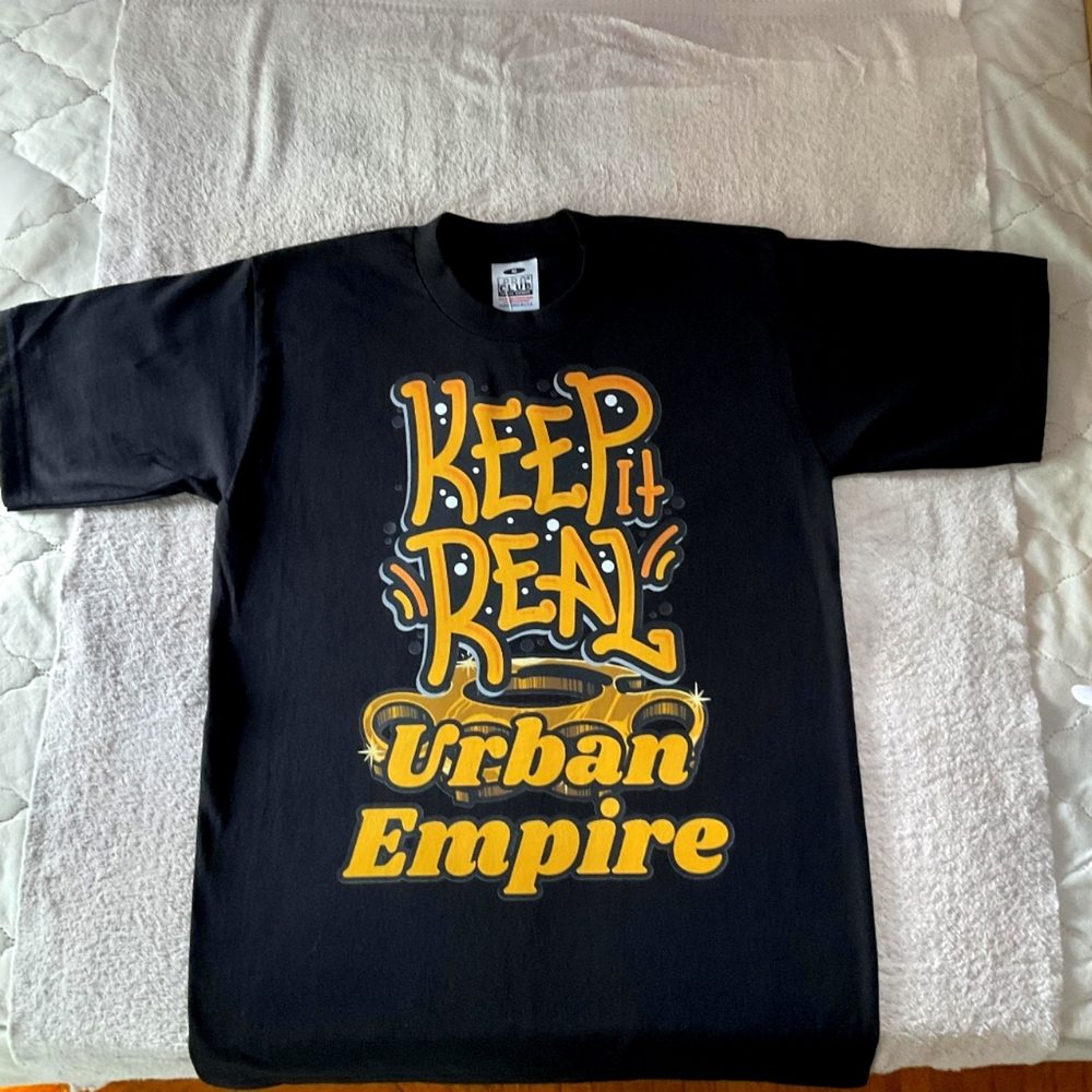 Pro club heavyweight T with my brand design